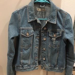 Topshop moto denim jacket